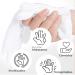 EXBRIECO 2 6 or 12 Cotton Gloves Moisturizing Gloves Soft Elastic Hand Care Comfortable Mime Jeweller Waiter Costume White or Black. M Pack 2 White - Buy Online on GoSupps.com