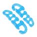 2PC Toe Separators Spacers for Night Use - Bunion Corrector & Toe Straightener - Blue - Buy Online on GoSupps.com