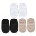 3 Pairs Heel Pad Half Size Pad Shoe Filler Heel Pads for Shoes High Heel Sandals for Women Womens Shoe Inserts Shoes Protector Shoe Heel Pad Gel Particles Miss Invisible