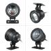 Buy LIXADA 10W RGB LED Underwater Light - Remote Control 16 Colors IP65 Waterproof for Pool Aquarium Fountain Halloween & Christmas - Black - Buy Online on GoSupps.com