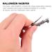 FRCOLOR Gothic Metal Bat Wings Hair Clip 2pcs for Halloween Party Costume - Silver - Buy Online on GoSupps.com