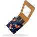Stylish Leather Lipstick Case & Lip Gloss Organizer with Mirror - Mini Fox Design | Shop Internationally - Buy Online on GoSupps.com