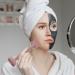 Face Brush Cleanser Dual Head Soft Face Scrubber Brush For Women | Waterproof Soft Facial Scrubber Skin Friendly Mud Film Brush For Manual Cleaning Leather Powder 2pcs - Buy Online on GoSupps.com
