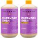 Alaffia Everyday Shea Bubble Bath, Cleanse, Soothe & Moisturize Skin, Made with Fair Trade Shea Butter, Cruelty Free, No Parabens, Vegan, Lavender, 2 Pack – 32 Fl Oz Ea Lavender 32 Fl Oz (Pack of 2)