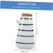 HOMSFOU 5pcs Kitchen Sauce Bottle Glass Ceramic Olive Oil Dispenser Oil Pot Can Containers with Lids Salad Oil Salad Dressing Container Seasoning Holder Condiment White Small Tools 13X7.5X4.3CMx5pcs Whitex5pcs - Buy Online on GoSupps.com