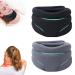 Neck support neck stretcher break snack snooze neck support neck support against snoring neck bandage for neck pain sleep aid neck support sleep good neck pillow (black+gray)
