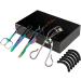 10 Piece Eyelash Curler Kit with 4 in 1 Applicator Tool, Tweezers, Scissors, and Silicone Refill Pads for Women - Buy Online on GoSupps.com