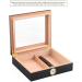 Cigar Boxs Humidors Cigar Humidor Cecigar Travel Humidor Box Portable Cigar Case Humidifier Hygrometer Cigar Humidor Box for Cigars - Buy Online on GoSupps.com