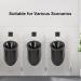 Men's Urinals for Toilets Standing Urinal Automatic Induction Wall-Mounted Stainless Steel Urinal Commercial Public Toilets Flushing Urinal Easy to Install (Silver) - Buy Online on GoSupps.com
