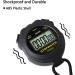 PULIVIA Digital Stopwatch - ON/Off, Silent, Easy Operation - Blue | For Kids, Coaches, Running, Swimming - Buy Online on GoSupps.com