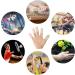Rainmae Finger Cot 500PCS Latex Anti-Static Finger Cover Protector Finger Tip Rubber Protect Keeping Dressing Dry and Clean - Buy Online on GoSupps.com