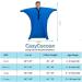 XL Blue Sensory Body Sock for Autism | Breathable & Stretchy Cuddling Fabric for Deep Pressure | Calming Sensory Training for Children Adults & Teenagers - Buy Online on GoSupps.com