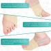 Akozon Juanetes Hallux Valgus Toe Correction Bunion Sleeves with Gel Pad Small Toe Protection & Comfort - Buy Online on GoSupps.com