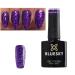 Bluesky Nail Gel Polish PURPLE GLITTER CADBURY SPARKLE S03N UV LED Soak Off 10ml