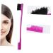 FRCOLOR 3pcs Brow Brush Set - Purple Eyebrow Grooming Tool & Comb for Perfect Brows - International Shipping Available - Buy Online on GoSupps.com