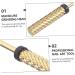 PLAFOPE Drill Bits for Nails Manicure Supplies Safety Bits for Nail Drill Acrylic Nail Drill Bits Carbide Nail Drill Bits Manicure Nail Bits Nail Drill Bits for Acrylic Nails 0.56x0.56x5.05cm As Shown2 - Buy Online on GoSupps.com
