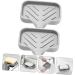 Ciieeo 6 Pcs Silicone Soap Dish Silicone Travel Soap Draining Holder Soap Dish with Drain Soap Container Soap Holder for Shower Wall Silicone Container Bathroom Silica Gel Jewelry Tray - Buy Online on GoSupps.com