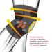 Bracoo KS10 Knee Support | Neoprene Knee Brace for Men & Women - Patella Opening for Volleyball Basketball & Fitness - Gray - Buy Online on GoSupps.com