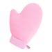 Moufle Autobronzant Sans Soleil | Applicateur de Lotion pour le Dos de Bronzage Portable pour Peau Sensible Visage Corps Jambes Hommes Femmes Voyage Maison Rose