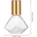 Beavorty 12-Pack Glass Roller Bottles for Essential Oils & Makeup Remover - Travel-Friendly Durable and Stylish - Buy Online on GoSupps.com