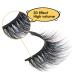 Arison 3D Mink Natural Wispy False Eyelashes - Fluffy Long Real Lashes for Women - Bulk Makeup Lashes - Buy Online on GoSupps.com