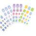 MERRYHAPY 8 Sheets Children's Nail Stickers Fake False Nails Stick on Nails Stick Nails Cute Press on Nails False Nail Tips Nail Art Stickers Nail Stickers for Press Ons - Buy Online on GoSupps.com