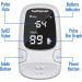 Healthsmart Digital Fingertip Pulse Oximeter - Fast Results FSA HSA Eligible Easy-to-Read LED Display Auto-Shutoff - One Size International Shipping Available - Buy Online on GoSupps.com