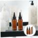 Lot de 10 Flacons Applicateurs pour Cheveux 50 Ml Pet Brun Souple Flacon Rechargeable Bouchon Noir Pr cision Coloration Capillaire Usage Professionnel - Buy Online on GoSupps.com
