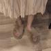 Fluffy Sliders Womens Furry and Fluffy Slippers for Women Indoor Slippers Autumn Winter Plush Flat Shoes for Women House Slippers for Indoor Outdoor Fashion Sandals (A 24.5CM) - Buy Online on GoSupps.com