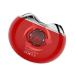 Automatic Nail | Electric Fingernail Polisher with Nail Shavings Box Auto Nail File for Men with Ultra Quiet 3-Speed Rechargeable UV Lamp Beads Aezon Nail Grinder Red