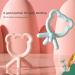 Floatofly Silicone Baby Tooth Pacifier | Safe Biting Ring for 3-12 Months | Ideal for Infants & Toddlers - Buy Online on GoSupps.com