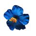 Flowers hair clip hair clip flowers multi -color roses hairdresses hair jewelry for girls women party beach wedding (blue one size) 1 piece (1 Pack) blue