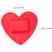 Toddmomy Heart Stickers for Kids 120 Sheets Waterproof Heart Shaped Gauze Care Patches Breathable Red Small Patches for Children - Buy Online on GoSupps.com