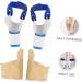 Healeved 6-Piece Toe Nail & Bunion Protector Set - Pedicure Stand, Thumb Splint, Toe Dividers - Assorted Colors - 13X6cm - Buy Online on GoSupps.com