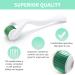 IOPYKKOA Beard Roller 0.5mm - Microneedling & Derma Roller for Beard Growth | Improve Facial Hair Growth (White Green) - Buy Online on GoSupps.com