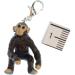 Buy Miniblings Chimpanzee Charm Zipper Pull - Handmade Monkey Pendant Jewelry - Silver-Plated for Bracelets Worldwide - Buy Online on GoSupps.com
