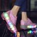 Buy Super Kids Unisex LED Roller Skates Shoes - Pink 33 EU | Best for Kids Fast Shipping Worldwide - Buy Online on GoSupps.com