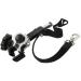 Winomo bike trailer coupling universal aluminum alloy left bike trailer coupling trailer hitch adapter fastening bicycle trailer coupling bicycle trailer spare parts