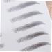 DOITOOL 4 Pcs 3d Eyebrow Stickers Natural Eyebrow Shaping Eyebrow Tool Transfer Stickers Water Proof 6d - Buy Online on GoSupps.com