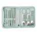 Manikure pedikure set 10 in 1 Edelstahl Professionelle Manik re Pedik re Set Nagelknipser Schere Grooming Kit