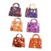 ifundom 6pcs Handbags Halloween Treat Bag Goodie Handles Trick-or-treat for Non Pouches Handle Reusable