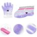 minkissy 2 Pairs Wax Gloves Wax Feet Moisturizing Work Gloves Hawaiian Floral Hair Foot Spa Kit Heated Gloves Paraffin Wax Bath Mitts Foot Spa Cover Purple Portable Foot Mask Pe Bag - Buy Online on GoSupps.com