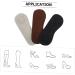 GLEAVI Non-Slip Heel Stickers | 9 Pairs High Heel Protectors & Cushions for Comfort | Invisible Cowhide Heel Grips - Buy Online on GoSupps.com