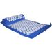 Acupressure Mat for Pain Relief & Relaxation | Set with Nail Mat & Carrying Bag - Blue | Perfect for Men & Women - Buy Online on GoSupps.com