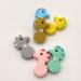 Mini Cute Silicone Hippocampus Beads for DIY Mom Necklace Making - 6pcs (Mix Color) - Buy Online on GoSupps.com