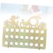 GOOHOCHY 1pc Wooden Advent Calendar with Drawer Reindeer Calendar Xmas Chocolate Rack Pull The cart Christmas As Shown 40X13X30CM - Buy Online on GoSupps.com