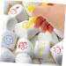 HOLIDYOYO 6pcs Cake Boxes Biscuits Decor Portable Edible Pens Portable Edible Markers Edible Cake Pens Plastic - Buy Online on GoSupps.com