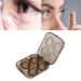 AMONIDA Portable Transparent Contact Lens Case - Hygienic Travel Accessory (Brown) - Buy Online on GoSupps.com