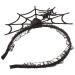 Halloween Headband Halloween Black Spider Hair Hoop for Kids Women Girls Halloween Party Headpiece Spider Web Head Boppers Spider Hair Accessories Halloween Headwear Halloween Costume Accessories