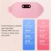 Menstrections Portable Electric Heating Pillows - Hot Compress & Waist Massage Belts for Back Pain Relief | 6 Vibration Modes | Fast Warming Pink - Buy Online on GoSupps.com